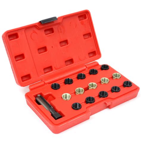 Pc Spark Plug Thread Repair Rethreading Tool Kit M Threaded Coil