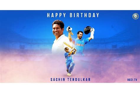 Happy Birthday Sachin Tendulkar Wishes Quotes Images Posters And