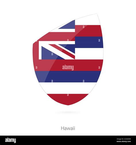 Flag Of Hawaii Vector Illustration Stock Vector Image And Art Alamy