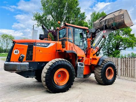 Digger Bidder Doosan Dl Wheeled Loader