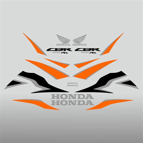 Graphic Vinyl Decals For Honda Cbr600rr Motorcycle 2009 2010 Inspire