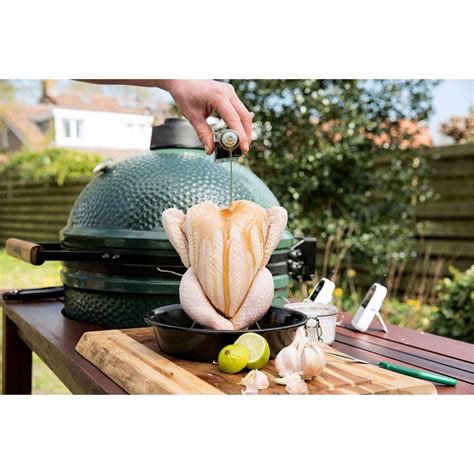 Big Green Egg Vertical Poultry Roaster Barbecue France