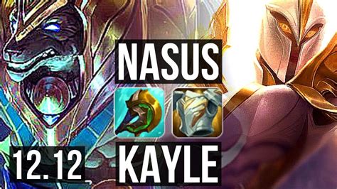 Nasus Vs Kayle Top M Mastery Games Euw Master