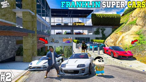 Franklin Buying New Supercars For Garage With Shinchan Chop In Gta