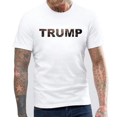 Blwhsa Brand Clothing Trump Supporters Cheer Mens T Shirt City Trump