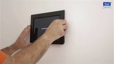 Retrofit Wall Mount For Crestron Tsw 1070 Wall Smart Youtube