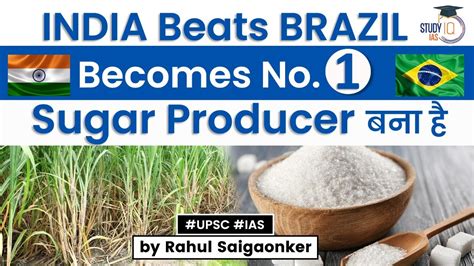 India Is Now Largest Producer Of Sugar Analysis Of Sugar Industry