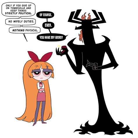 Pin By Kaylee Alexis On Blossom Ppg Crossover Powerpuff Girls Fanart Samurai Jack Power Puff