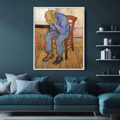 Old Man In Sorrow On The Threshold Of Eternity By Vincent Van