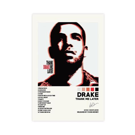 Drake Poster Thank Me Later