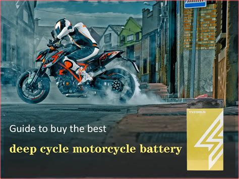 Guide To Buy The Best Deep Cycle Motorcycle Battery The Best Lithium