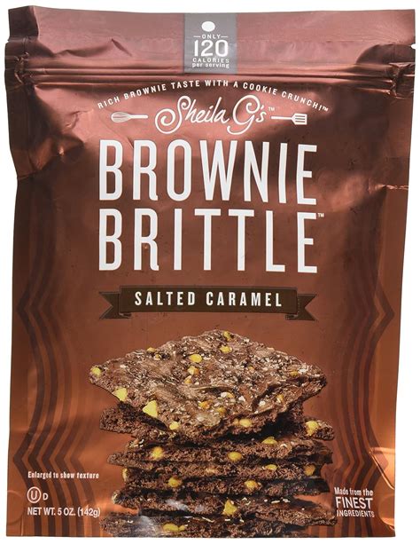 Amazon Sheila G S Brownie Brittle Salted Caramel 5 Oz Grocery