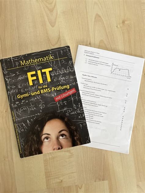 Mathematik Bungen F R Gymi Und Bms Pr Fung Kaufen Auf Ricardo