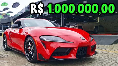 Toyota Supra 2022 Chegou No Brasil VALE A PENA YouTube