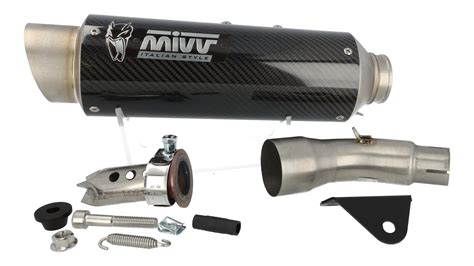 Slip On Rear Silencer Mivv Gp Pro Carbon Kawasaki Ninja Z From Year