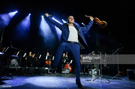 The world famous violinist Vasko Vassilev performs in the Palace of... News Photo - Getty Images