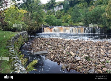 Wain Wath Force On The River Swale Swaledale Yorkshire Dales UK Stock