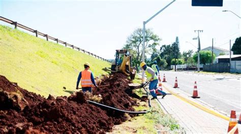 Come Am As Obras De Ilumina O No Trecho Da Br Em Santa Terezinha