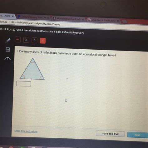 FREE How Many Lines Of A Reflectional Symmetry Does A Equilateral