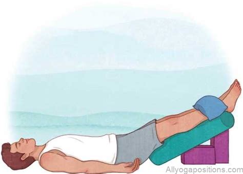 Restorative Yoga Poses : Legs Up the Bolster - AllYogaPositions.com