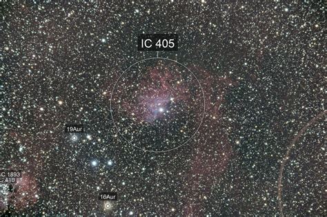 IC 405 The Flaming Star Nebula Alex Vukasin AstroBin