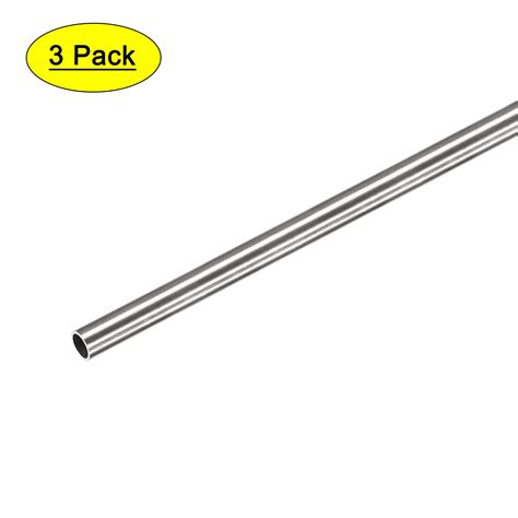 Uxcell 5mm Od 05mm Wall Thickness 300mm Length 304 Stainless Steel Tube 3 Pack