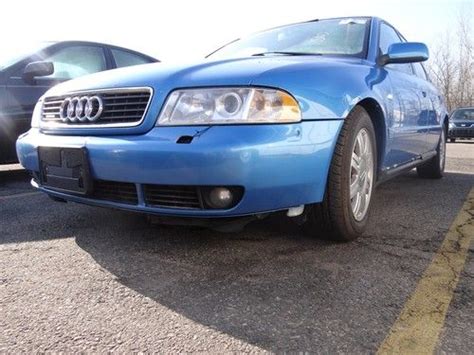 Sell Used 2001 Audi A4 Quattro Base Sedan 4 Door 1 8L In Asbury Park