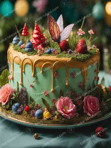 Fairy Garden Cake Cake Ideas