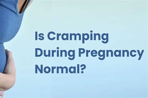 Cramping During Pregnancy— Risky Or Not? | Eli & Elm