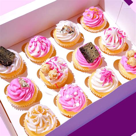 Pretty In Pink Cupcakes Delivered Across Sydney Including Same Day Dr Dough