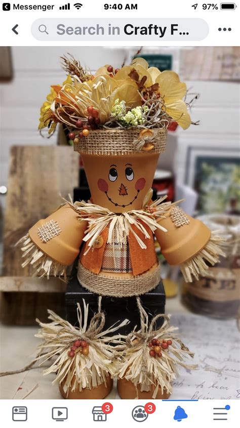 Pin By Rhonda Buchanan On Falling For You Flower Pot Crafts Fall