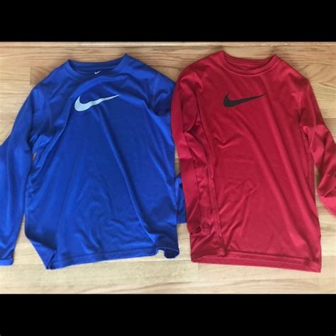 Nike | Shirts & Tops | Nike Long Sleeve Dry Fit Shirts | Poshmark