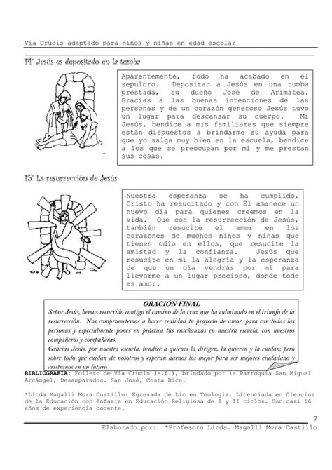 Via crucis para niños y niñas PDF