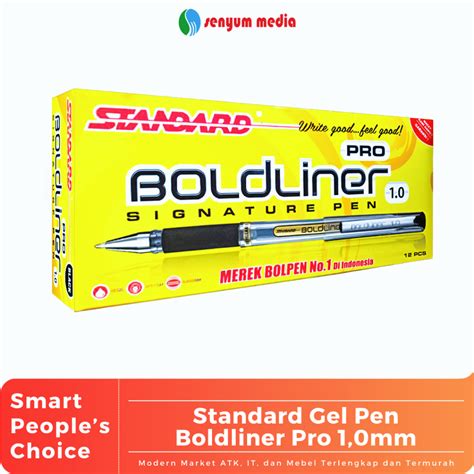 Jual Standard Gel Pen Boldliner Pro 1 0mm 1 Pcs S PCS Shopee