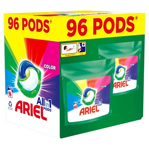 Detergent De Rufe Capsule Ariel All In One PODS Color 2x 48 96