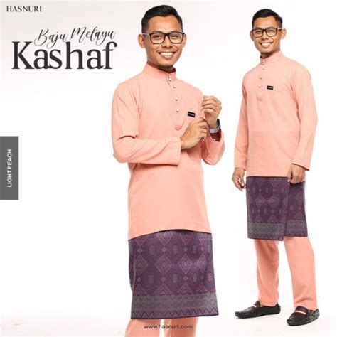 HASNURI SEDONDON RAYA BAJU MELAYU KASHAF REGULAR FIT CEKAK MUSANG