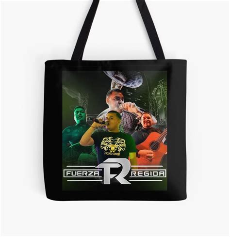 Fuerza Regida 2021 Concert Tour Merch Tote Bag | Fuerza Regida Shop