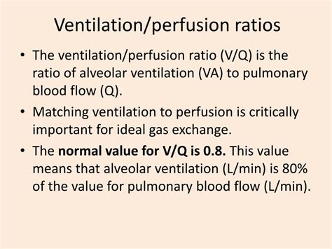 Ppt Ventilation Perfusion Relationships Dr Shafali Singh Powerpoint Presentation Id 3760051