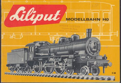 Lilliput Ho Electric Trains Catalog English Language Edition