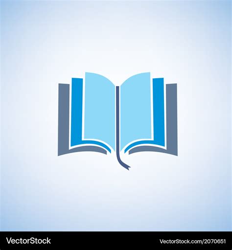 Book isolated symbol Royalty Free Vector Image