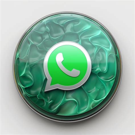 D Whatsapp Icon Premium Ai Generated Image