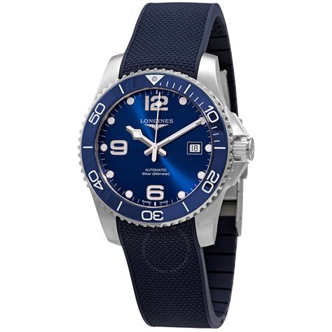 Longines Hydroconquest Automatic Blue Ceramic Bezel Mm Men S Watch