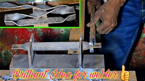 Homemade Inventions Flat Bar Bending Tools Useful Tool For Flat Bar Bendingmachine Youtube