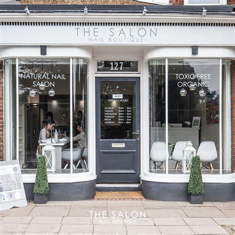 Salon Shop Front Design For The Salon Nail Boutique Salon Shop