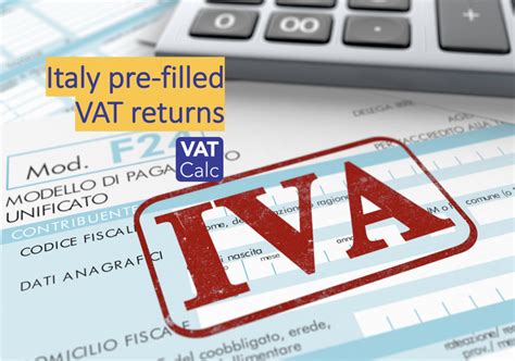 Italy Pre Filled Vat Returns Option