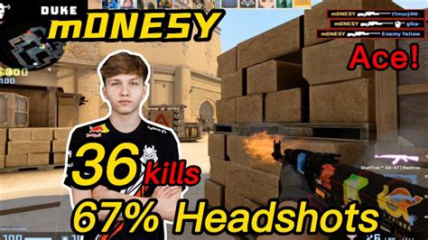 M Nesy Faceit Mirage Pov Kills Headshots Triples Ace