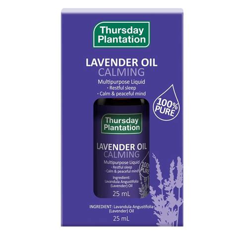 Thursday Plantation Lavender Oil 100 Pure Ocare Healthandbeauty