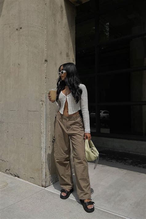 10 Seriously Chic Ways To Wear Cargo Pants