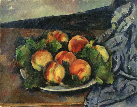 Paul Cézanne Still Life with a Plate of Peaches