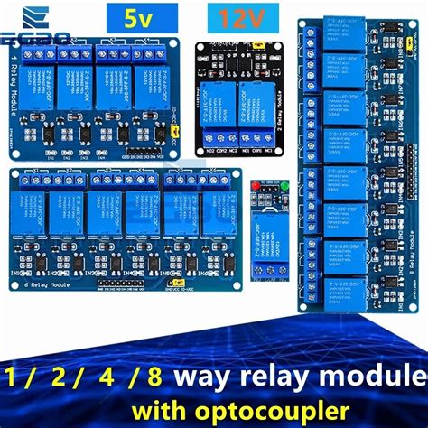 V V Channel Relay Module With Optocoupler Relay Output